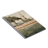 Carnet S.M. Kreuzer "Furst Bismarck" de Grosse (H.M. (Côté Droit)