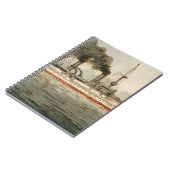 Carnet S.M. Kreuzer "Furst Bismarck" de Grosse (H.M. (Côté gauche)