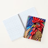 Carnet Sa Majesté d'or - Le coq (Intérieur)