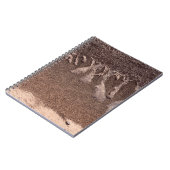 Carnet sable Brown (Côté gauche)