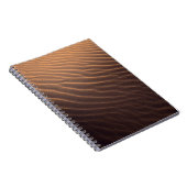 Carnet Sable Brown avec eau le matin (Côté Droit)