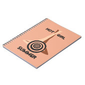 Carnet Sable de pêche d'été pour filles chaudes (Côté gauche)