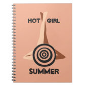 Carnet Sable de pêche d'été pour filles chaudes (Devant)