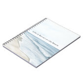 Carnet Sable de plage océan (Côté gauche)