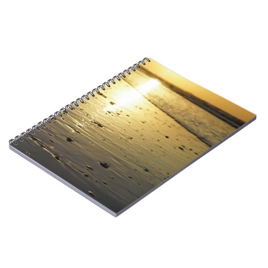 Carnet Sable doré vitreux (Côté gauche)