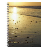 Carnet Sable doré vitreux (Devant)