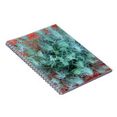 Carnet Sable vert sur sable rouge (Côté Droit)