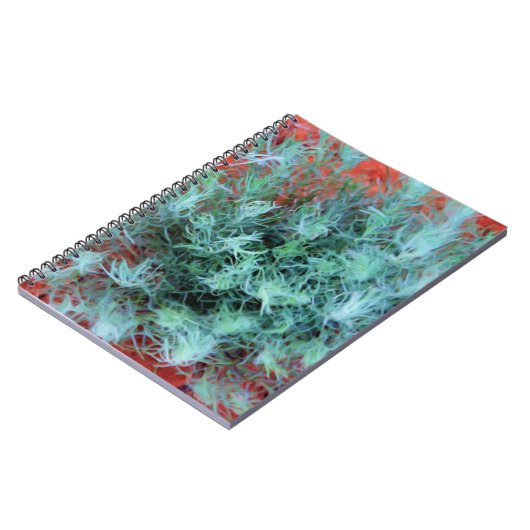 Carnet Sable vert sur sable rouge (Côté gauche)