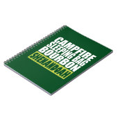 Carnet Sac couché de feu de camp Bourbon Shenandoah (Côté gauche)