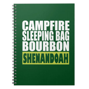 Carnet Sac couché de feu de camp Bourbon Shenandoah