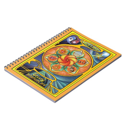 Carnet Sacral Chakra Mandala (Côté gauche)