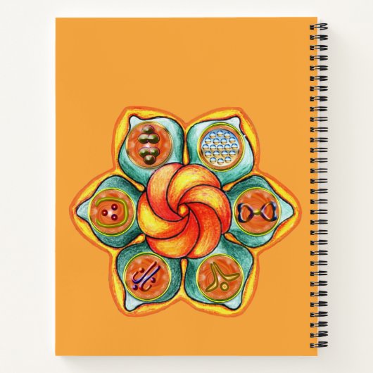 Carnet Sacral Chakra Mandala (Dos)