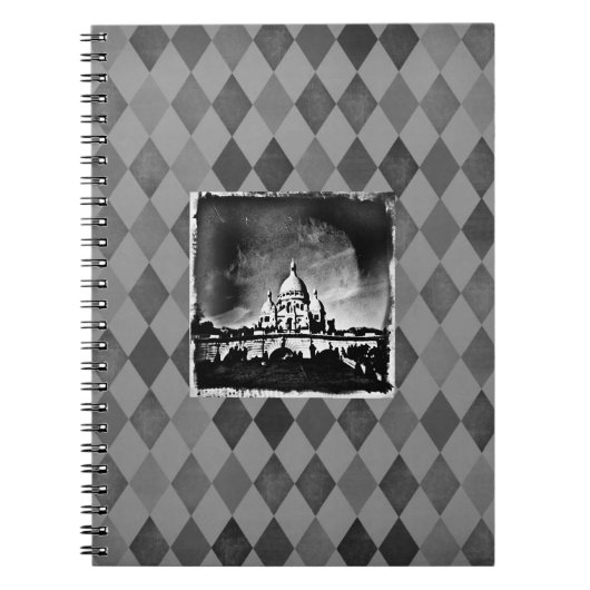 Carnet Sacré Coeur BW (Devant)