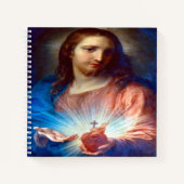 Carnet Sacré Coeur de Jésus avec prière de consécration (Devant)