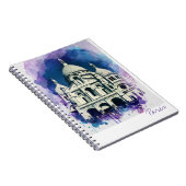 Carnet Sacré-Coeur Montmartre Paris France Architecture (Côté Droit)