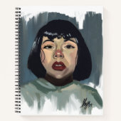 Carnet Sad eyes (Devant)