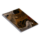 Carnet Safari africain : Zebra Vintage Design (Côté Droit)