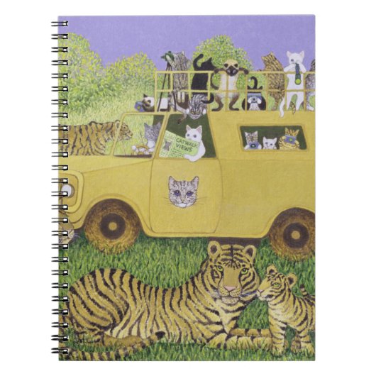 Carnet Safari de chat (Devant)