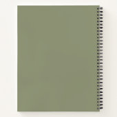 Carnet Sage (Dos)