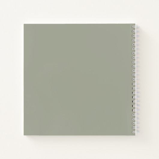 Carnet Sage Green Letters to My Son Memory Keepsaké (Dos)