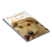 Carnet Sagesse d'or : Une vision oeil de chien de l'école (Côté Droit)