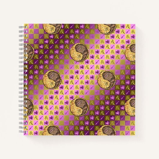 Carnet Sagittaire & Dragon de Terre (Devant)