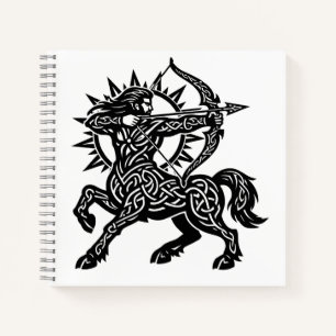 Carnet Sagittaire — L'Archer par BurnsInHell