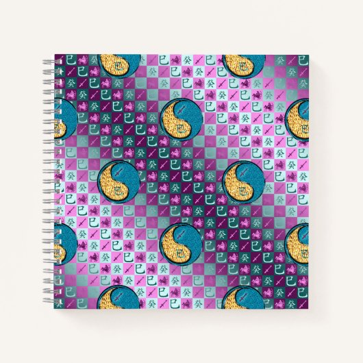 Carnet Sagittaire & Serpent d'eau (Devant)