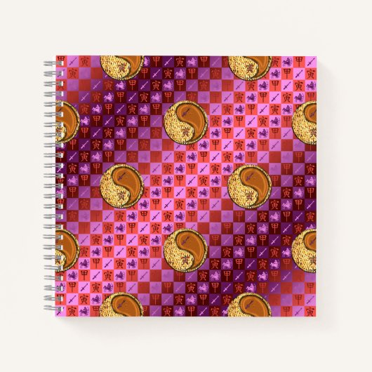 Carnet Sagittaire & Tigre de Bois (Devant)
