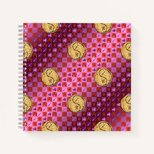 Carnet Sagittaire & Tigre de Feu (Devant)