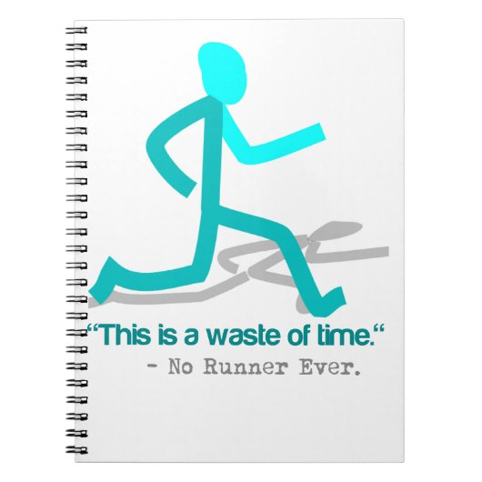 Carnet Said No Runner Ever (Devant)