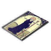 Carnet Saint Benoît de Nursia Abbé du Monte Cassino (Côté gauche)