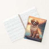 Carnet Saint Bernard au bord du lac (Intérieur)