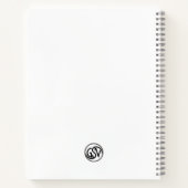 Carnet Saint Bernard Marble Statue Antique Style Notebook (Dos)