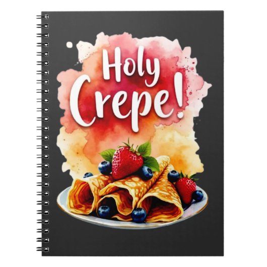 Carnet Saint Crepe ! - Drôle Berry Design d'impression po (Devant)