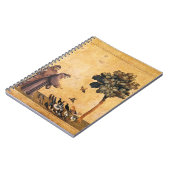 Carnet Saint François D'Assise Prêchant Aux Oiseaux (Côté gauche)