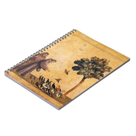 Carnet Saint François D'Assise Prêchant Aux Oiseaux (Côté gauche)