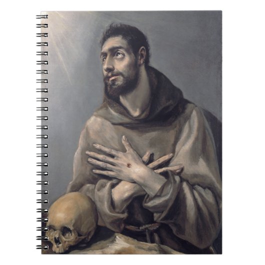 Carnet Saint François par El Greco (Devant)