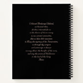 Carnet Saint Gabriel l'Archange (Dos)