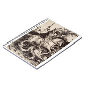 Carnet Saint George et le Dragon par Durer (Côté gauche)