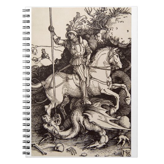 Carnet Saint George et le Dragon par Durer (Devant)