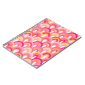 Carnet Saint-Jacques japonaises sans soudure motif, pluie (Côté gauche)