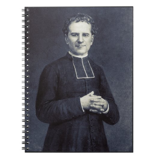 Carnet Saint John Bosco Père et enseignant de la jeunesse (Devant)