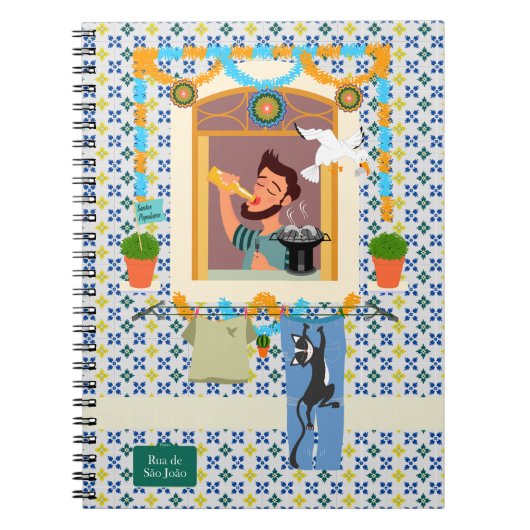 Carnet Saint John Portugais Festa Voisin (Devant)