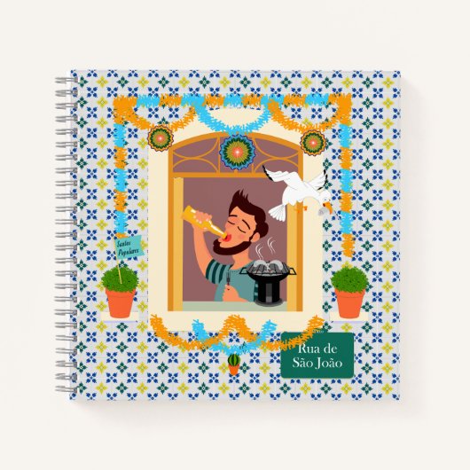 Carnet Saint John Portugais Festa Voisin (Devant)