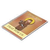 Carnet Saint Joseph Fête de la sainteté Prière catholique (Côté gauche)