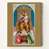 Carnet Saint Joseph, Toddler CC, Anges avec modèle du Vat (Dos)