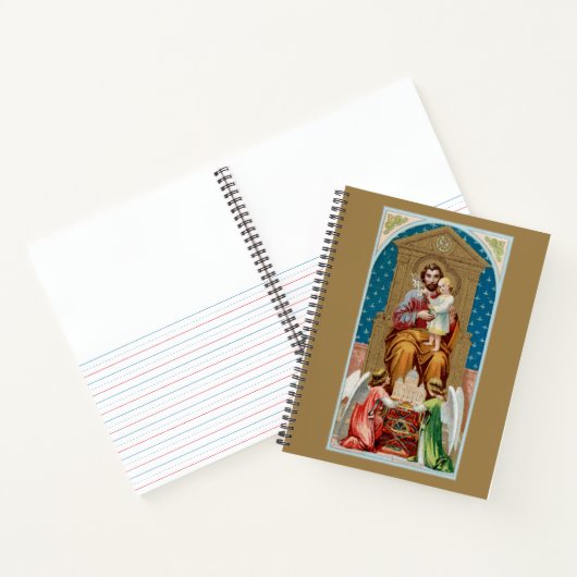 Carnet Saint Joseph, Toddler CC, Anges avec modèle du Vat (Intérieur)