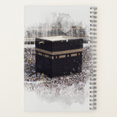 Carnet Saint Kaaba, Masjid Al Haram, aquarelle (Verso)