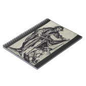 Carnet Saint Martin de Tours Gravure d'art (Côté gauche)